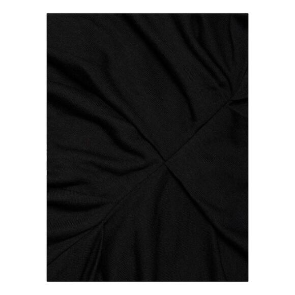 NWT Helmut Lang Scala Draped Asymmetric Minidress - Size XL - Picture 4 of 15